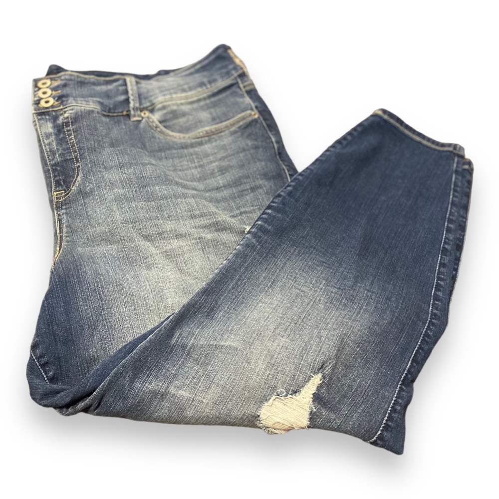 Torrid Ripped Jeans Skinny Leg